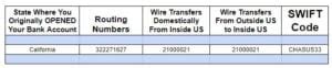 chase routing number california|chase routing number california 322271627.